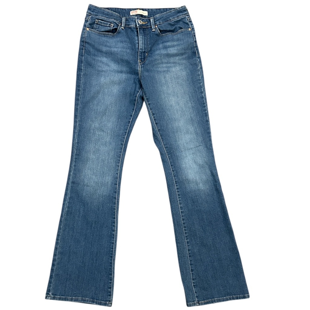 Signature by Levi Strauss Sz 28x32 Mid Rise Bootcut Blue Jeans Medium Wash